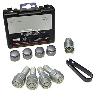 Audi 4 F0071455 bulloni di Ruota con antifurto, M14 X 1,5 X 27