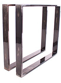 KTC Tec Tischgestell Rohstahl TR80k-500 breit Tischuntergestell Tischkufe Kufengestell (1 Paar)