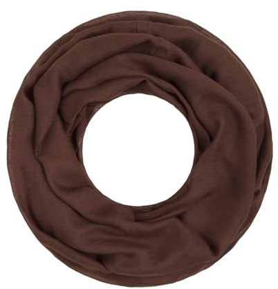 Majea Damen Loop Schal Cary – Eleganter Schlauchschal unifarben – 170x75cm weicher Rundschal für Business & Alltag