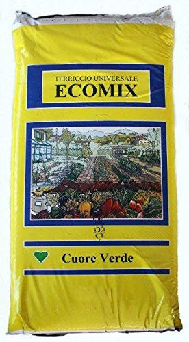 VIALCA TERRICCIO Universale ECOMIX Ideale per Il rinvaso di Piante da Fiore (10 LT)