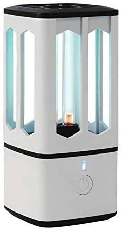 UV Light Disinfect Lamps, UV Sterilizer with Ozone UV Lamp Sterilizer Disinfection Portable USB Rechargeable Disinfection Lamp with Built-in 1000mAh Battery for Car Cabinet Closet Bathroom