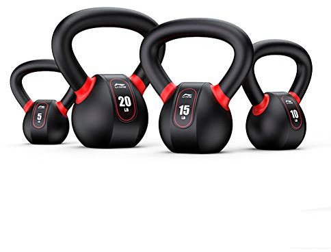 Kettlebells AGYH Kettle - Gusseisen Neopren Beschichtete Hanteln, Heimfitnessgeräte, Krafttraining (5 Kg, 10 Kg, 15 Kg, 20 Kg) (Size : 5kg)