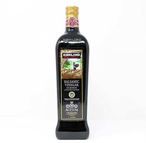 KIRKLAND SIGNATURE, 1 LTR Vinaigre Balsamique de Modène Italien Sans Gluten