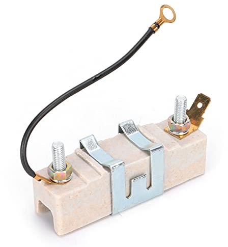 Resistenza Bobina di Accensione per Auto, Resistenza Bobina di Accensione in Metallo Ceramica Dispositivo di Resistenza All'usura per Auto D'epoca 1,5 Ohm