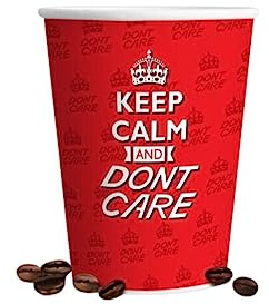 RFD 1000 Pz Bicchieri Caffe di Carta - Colore Rosso - Biodegradabili Biocompostabili Tazzine 75 ml - Made in Italy