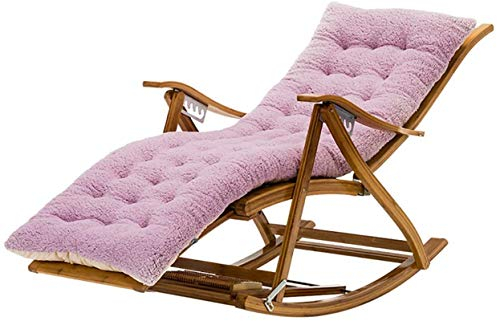 Leichter Schaukelstuhl, klappbarer Liegestuhl, Holz-Schaukelstuhl, multifunktionaler, faltbarer Mond-Lounge-Stuhl für Strand, Garten, Terrasse, Camping, Liegestuhl, Innenbereich, Nickerchen, cooler