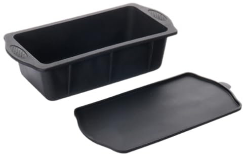 Osmond Black Silicone Mould for Ice Bath + Lid Reusable Mould Can Make Extra Large 4 Pounds Mould