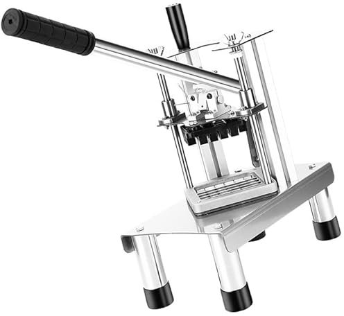BAIZHONGJIE Picadora De Verduras Y Frutas,Cortadora Patatas En Dados De Acero Inoxidable,Cortadora De Patatas DoméStica Y Comercial,para Tomates,Cebollas,Patatas,13MM