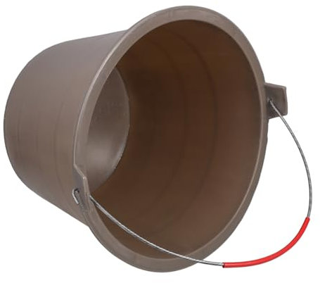 Cubo de Plástico Portátil de 8, 5 L Pp con Asa para Cemento
