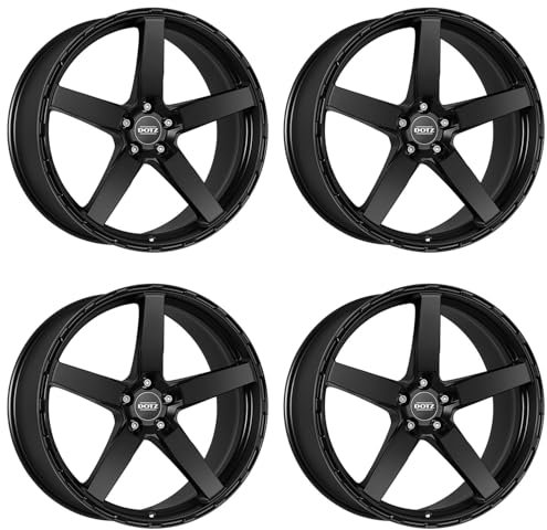 4x Dotz Felgen MarinaBay black 8.5Jx20 ET42 5x108 kompatibel mit Ford Edge Focus Galaxy Kuga Mondeo Mustang Mach-E Puma S-Max