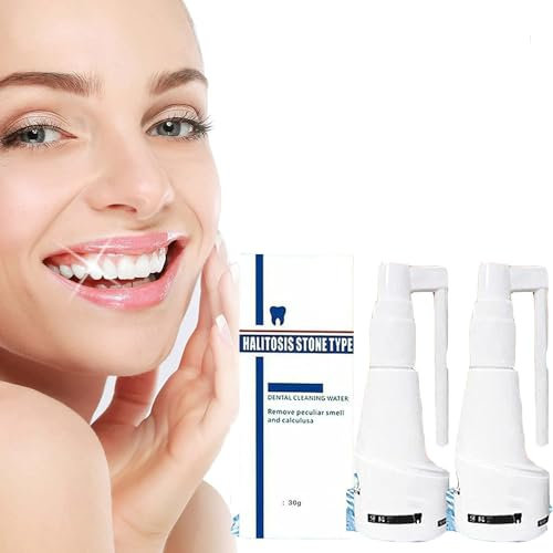 Calculusfree Dissolving Dental Spray,Dental Calculus Cleaning Spray,Teeth Mouthwash Spray,Teeth Whitening Mouth Spray,Mouth Refreshing Spray for Teeth,Tartar Remover (2 Pcs)