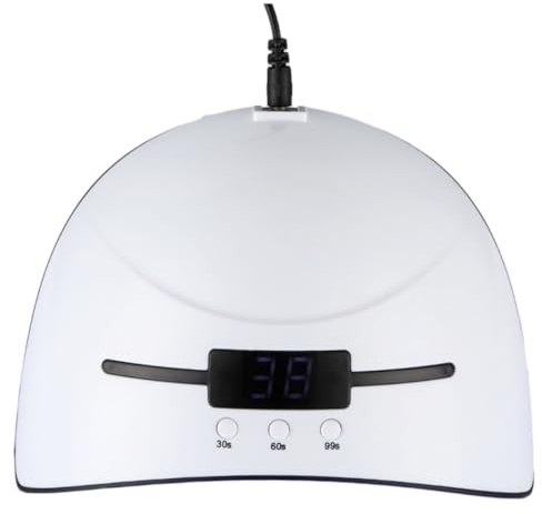 Veemoon Secador Uñas LED con Inducción Automática Temporizador para Esmalte Gel Profesional Luz para Manicura Acrílica Casa y Salón Cable USB sin Enchufe