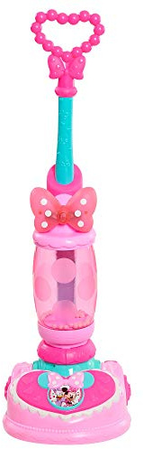Disney Store Official, Aspirapolvere giocattolo interattivo di Minni Disney, con luci e suoni, per giocare a fare le pulizie, 65cm, 3+