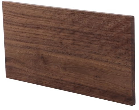 Operitacx Panneau en Bois de Noyer Massif 30x15x1 Cm, Planche Fine pour Bricolage et Gravure, Matériau Naturel pour Décoration Intérieure et Étagères, Feuille de Bois Brut Polyvalente