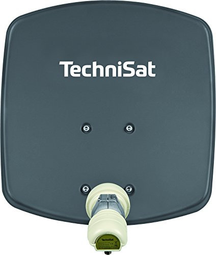 Technisat Digidish 33 Satellite Dish 33cm with Mounting and Single LNB - Grey