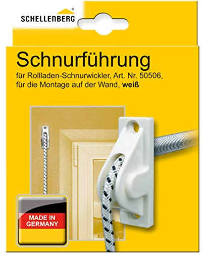 Schellenberg 11034 Schnurführung, Roller Shutter, Reduces The wear of Cords, Line Guide