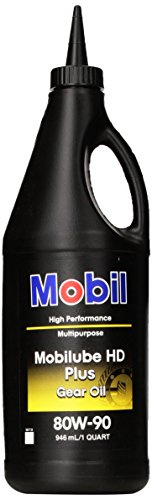 Mobilube HD Plus 80w90, Gear Oil, 1 qt.