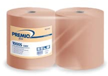 PREMIO LUCART 1000S CHEV -2 Bobines Chamois de 1000 Feuilles Certification Ecolabel 100% papier recyclé 2 épaisseurs