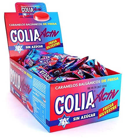 Golia - Activ - Caramelos Balsámicos de fresa - 560 g