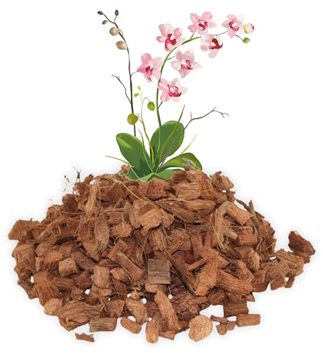 ProFlora® Orchideenerde - Biologisch abbaubares, torffreies Orchideensubstrat aus Kokoschips (10 Liter)