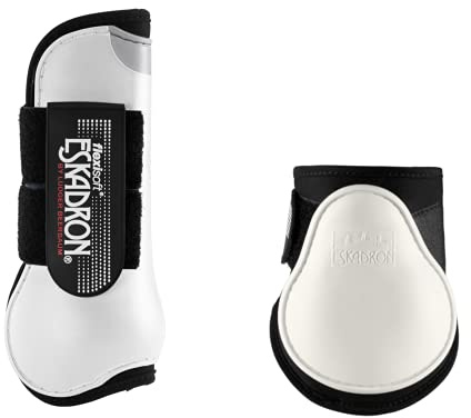 Eskadron Flexisoft Gamaschen 4er Set VB/WB vorn + hinten weiß
