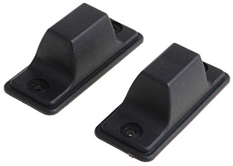 Maxtonser 1 Paio di Cuscinetti per Piedini per Bagagli con Borchie in plastica di Ricambio per Borse da Viaggio Supporto per valigie,G