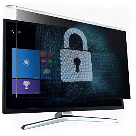 CUNIO Computer Blickschutzfilter Für Widescreen 16:10 und 16:9 Monitore Inkl 18-32 Zoll, Anti-blaulicht- Und Anti-grare-blickschutzfilter, Einfaches EIN- Und Ausschalten / 25 / 27in 613x356mm
