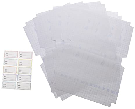 TEHAUX Geschenke Für Studenten 10st Selbstklebender Bucheinband Buchhüllen Für Taschenbücher Buchumschlage Schützender Bucheinband Dokumentenpapier Plastik Verdicken Studentische Nutzung