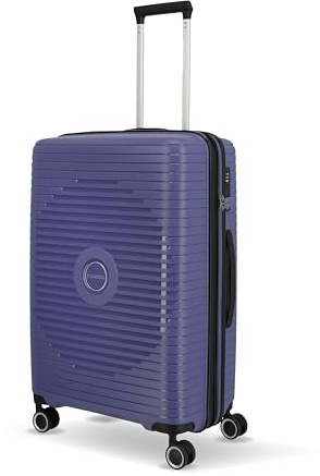 Travelite Hartschalen Koffer mittelgroß erweiterbar, 4 Rollen, ORBITA, Trolley mit bruchsicherer Schale und praktischer Inneneinteilung, TSA Schloss, 67 cm, 68-78 Liter