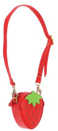 LALAFINA Bolso De para Muñecas Bolso De Moda para Muñecas Juguete De Fresa Accesorio De Fresa para Juguetería Infantil
