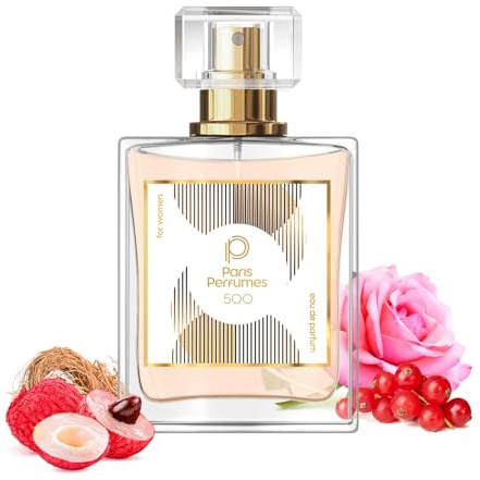 Eau de Parfum Femme 21% 50 ml - Un Parfums à la Composition Aromatique - Le Perfume Idéal pour un Rendez-vous Romantique - N° 500