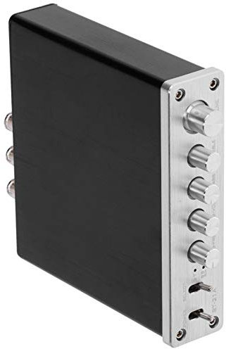 Amplificador Digital - Mini Amplificador Estéreo de Alta Potencia para Altavoces Domésticos, Conectividad, EQ Incorporado, Diseño Compacto, para Música y Juegos