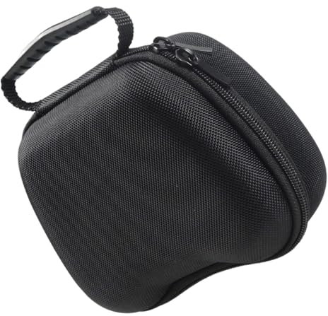 Gadpiparty Game Console Carrying Box Portable Storage Bag for Grip Oxford Cloth and Velour Material Black