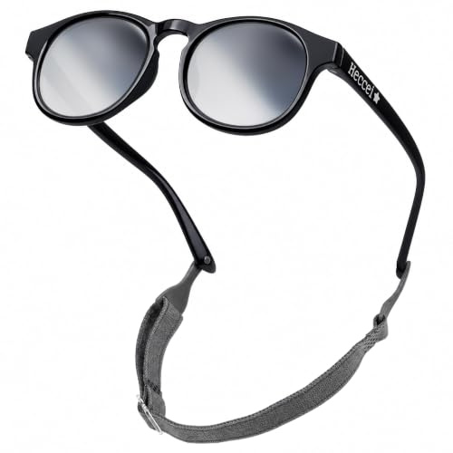 HECCEI Baby Sunglasses 0-24 Months, Pebble Polarized UV Protection Sunglass for Toddler Newborn Boys Girls