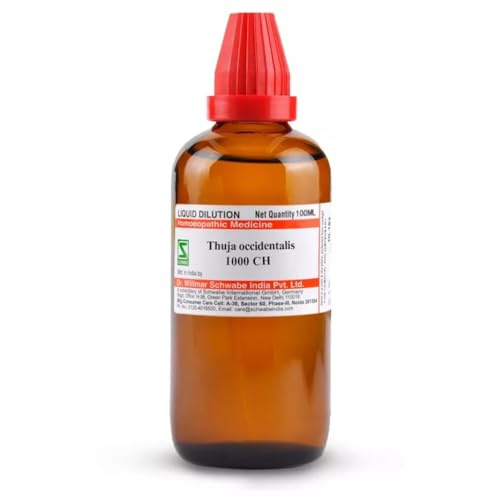 Willmar Schwabe Homeopathic Thuja occidentalis 1M (1000 CH) Dilution (100ml)