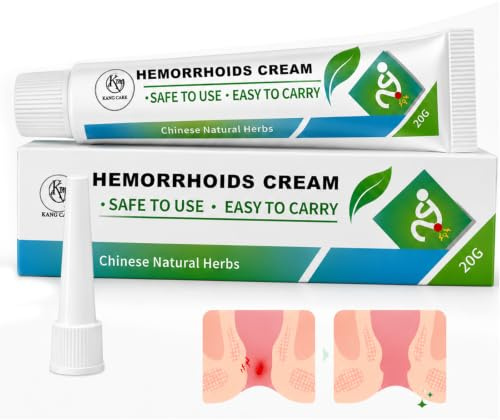 20g Pommade Soin des Hanches, Crème Soin Réparateur Autour de l'anus, Conception de Tuyau à Pointe, Apaise les Irritations Cutanées, Texture Soyeuse Soins Intimes pour Améliorer la Peau Anale