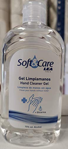 Gel Hidroalcoholico manos. 500ml 75% Alcohol. Pro Elite