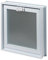 Finestra di ventilazione da inserire in una parete di vetromattoni o muratura | Dimensioni cm 38,4X38,4X8 | Unità di vendita 1 finestra