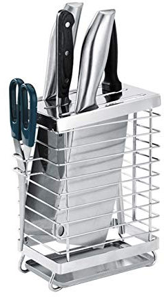 Porta coltelli Porta coltelli da Cucina Porta coltelli da Cucina Multiuso in Acciaio Inossidabile 304 per Uso Domestico