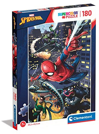 Clementoni Puzzle da 180 Pezzi - Spider-Man