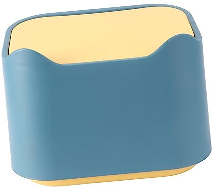 MUSISALY Papelera De Escritorio Mini Con Tapa Contenedor De Residuos Multifuncional Para Cocina y Sala De Estar Diseño Compacto y Funcional