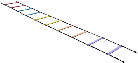 HAEST Scala Antiscivolo Ultra Larga e Regolabile per Esercizi di coordinazione - 4 Metri