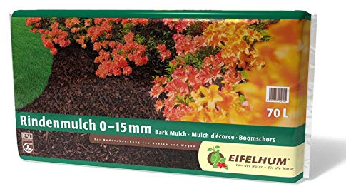Rindenmulch Fein 60 Liter 0-15 mm v. Eifelhum