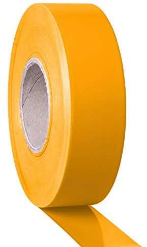 Tarifold Es 197784 – Rolle Boden-Klebeband – Expert Tape (50 mm x 48 m) PVC 350μ – Sicherheitsabstand, Gelb