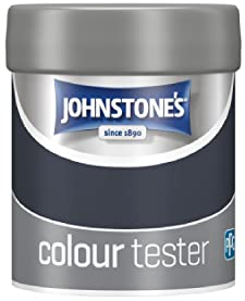 Johnstone's - Paint Tester Pots - Wall & Ceiling Paint - Midnight Sapphire - Emulsion Paint - Easy to Apply - Dry in 1-2 Hours - 75ml