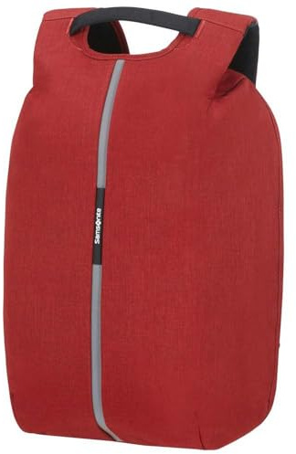 Samsonite Securipak - Sac à dos pour ordinateur portable 15,6 pouces, 44 cm, 17 L, rouge (rouge grenat)