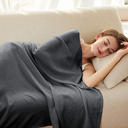 AmyHomie Cooling Blanket 79x91, 100% Rayon Derived from Bamboo