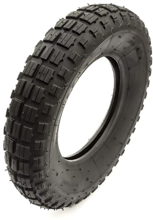 Heavy Duty Tyre 4.00-8 8 Inch 6 Ply Off Road Knobbly Tread 400-8 Wheelbarrow Wheel Barrow Tire Garden Trailer Trolley Replaces 4.80/4.00-8, 4.80-8, 480/400-8