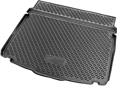 Recambo Alfombrilla de Goma para Maletero Apta para VW T-ROC | A11 | a Partir de 2017 Vario Suelo Inferior | Ajuste Borde