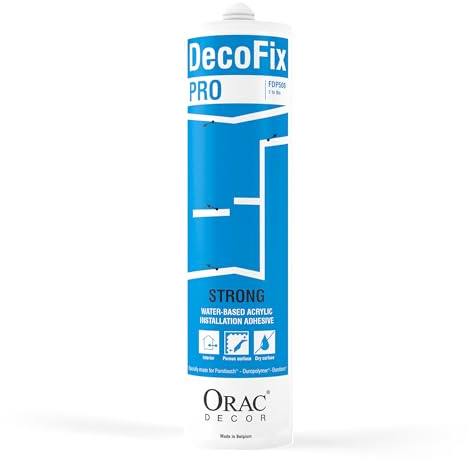 ORAC - Colle Decofix Pro FDP500 Orac Decor - fixation corniches, moulure, plinthes - 290 ml Carton complet